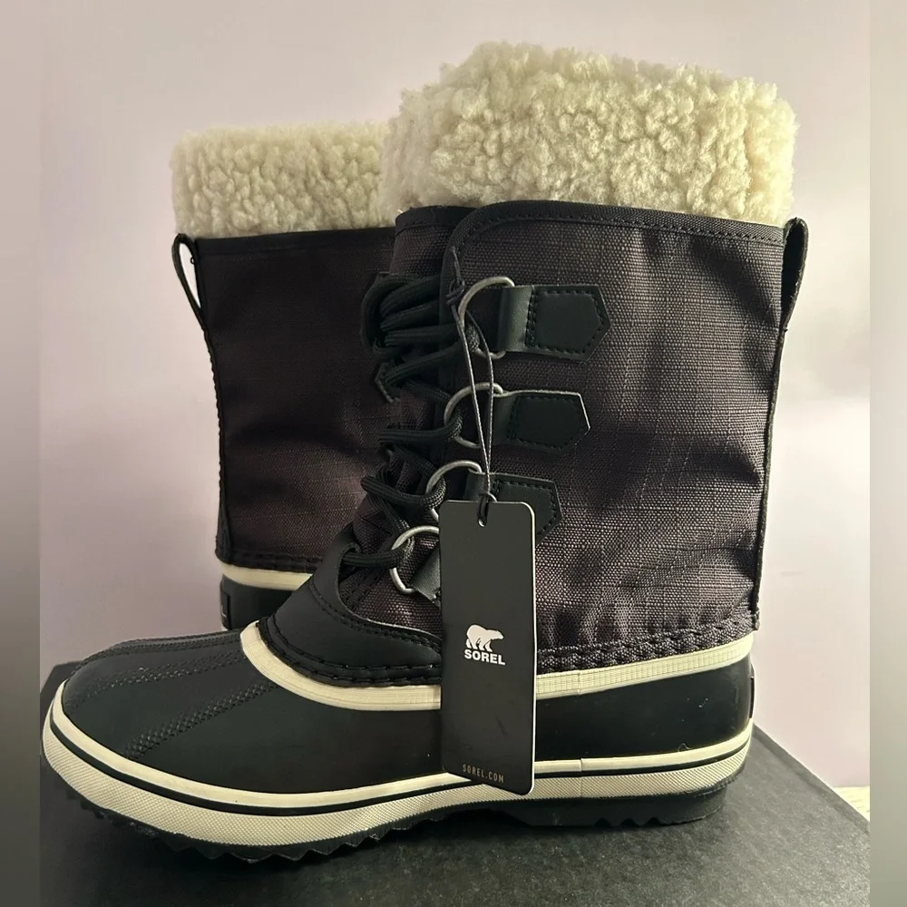 NWT Sorel Winter Carnival WP Boots Black Womens - Picture 3 of 6